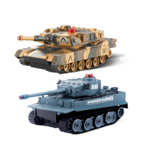 欧伦萨 遥控坦克热卖儿童无线遥控对战坦克玩具两只装