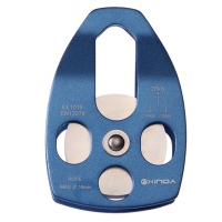 欧伦萨 户外登山救援大滑轮吊装滑轮速降拓展运输高空滑轮