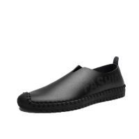 欧伦萨 户外运动2016真皮男鞋春夏季鞋子男商务休闲皮鞋男士真皮懒人鞋子男单鞋