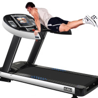 欧伦萨 户外运动商用 轻商交流电机健身房事业单位跑步机健身器材可折叠JE2QN