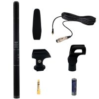 欧伦萨 户外运动采访麦克风 新闻录音话筒 摄像机单反相机DV枪式麦克风