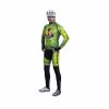 欧伦萨 运动户外骑行服时尚自行车骑行服绿野长套 夏季