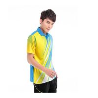 欧伦萨 户外运动套装2016男女情侣夏季速干乒乓球羽毛球网球乒乓球 短袖立领运动套装