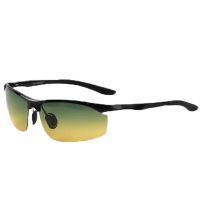 欧伦萨 运动户外骑行装备骑行驾驶镜8179偏光太阳镜男士开车夜视眼镜日夜两用护目F6573