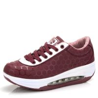 欧伦萨 户外运动跑步鞋增高鞋耐磨青年跑步鞋款式休闲时尚百搭户外运动鞋 摇摇鞋韩版女鞋731DS