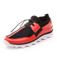 欧伦萨 户外运动跑步鞋16夏季男士运动鞋 时尚休闲套脚懒人鞋休闲运动鞋网布户外鞋耐磨拼色潮男B8U01