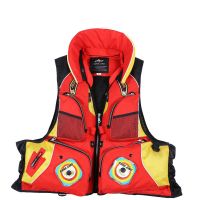 欧伦萨 户外运动装备冲浪潜水船用工作救生衣加厚浮力衣海钓钓鱼服救生钓鱼服 成人浮潜马甲