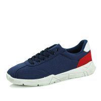 欧伦萨 户外运动跑步鞋16夏季男士休闲帆布鞋潮流韩版夏天透气休闲跑步鞋透气低帮鞋运动鞋 潮流男帆布546XG