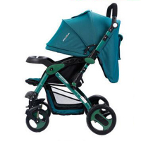 欧伦萨 高景观婴儿推车轻便折叠儿童手推车双向避震四轮儿童车