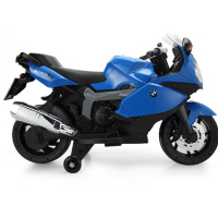 欧伦萨 儿童电动车宝马摩托车可坐人男女小孩玩具车