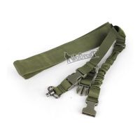 欧伦萨 运动户外配饰单点功能绳户外CS快拆扣斜肩战术枪绳弹力军迷户外真人CS装备