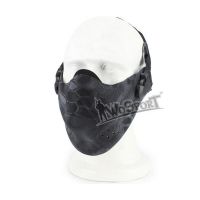 欧伦萨 运动户外配饰半脸勇者面具户外CS骑行面罩迷彩军迷户外特种兵4KP8J