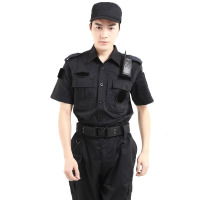 户外运动保安短袖作训服套装 99特战服夏装 机场安检服