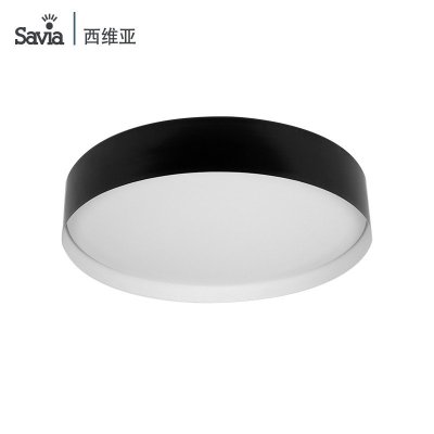 savia 无极调光主卧室LED吸顶灯 圆形客厅灯具过道灯大气阳台灯饰