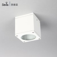 savia免开孔led方形吸顶筒灯楼梯过道灯背景墙天花灯GU10光源筒灯