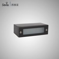 savia北欧简约防水LED方形过道灯门厅阳台卧室楼梯灯地脚外墙壁灯