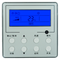 金普达适用于格力风管机控制显示器 XK67 手线控操器 302942181 显示板 Z4E35A