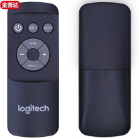 金普达适用于罗技Logitech Z906 5.1家庭影院低音炮音响遥控器 (用7号电池)