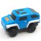 蓝色悍马小汽车 轨道玩具专用配件小车 儿童电动玩具汽车轨道车赛车