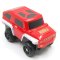 蓝色悍马小汽车 轨道玩具专用配件小车 儿童电动玩具汽车轨道车赛车