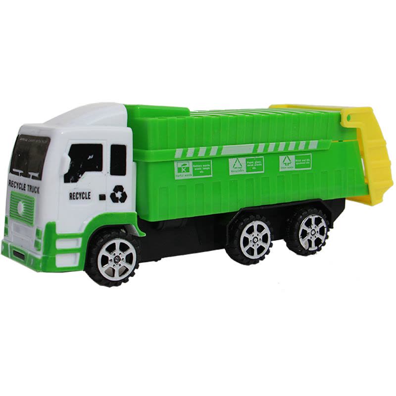 男孩玩具回力废品回收车 儿童玩具车工程车清洁车模型 幼儿早教益智玩具宝宝1-2-3-4--5-6岁小车车玩具图片