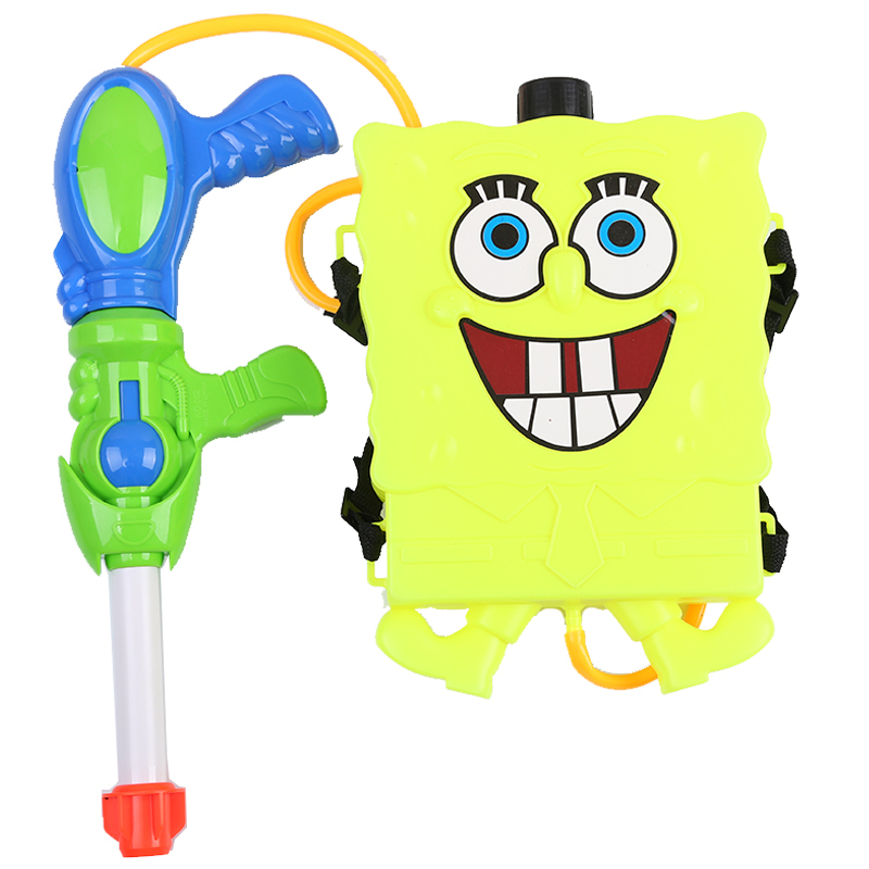 大号高压抽拉式戏水水枪夏日海滩沙滩玩具男女孩礼物卡通造型可爱漂亮