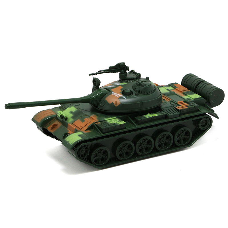 军事音乐车合金坦克模型 中国62式主战坦克装甲战车玩具 男孩回力玩具小汽车 儿童节礼物