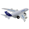 空客A380客机模型 儿童合金回力飞机玩具 宝宝益智早教玩具1-3-6岁礼物