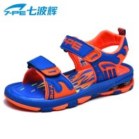 七波辉男童鞋春夏季新款儿童弹簧鞋学生中大童沙滩鞋运动凉鞋85236