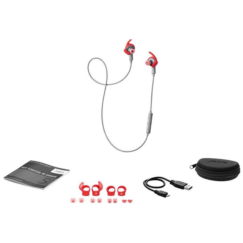 Jabra/捷波朗 coach Sport 扩驰 无线 运动 音乐 蓝牙耳机（红色）