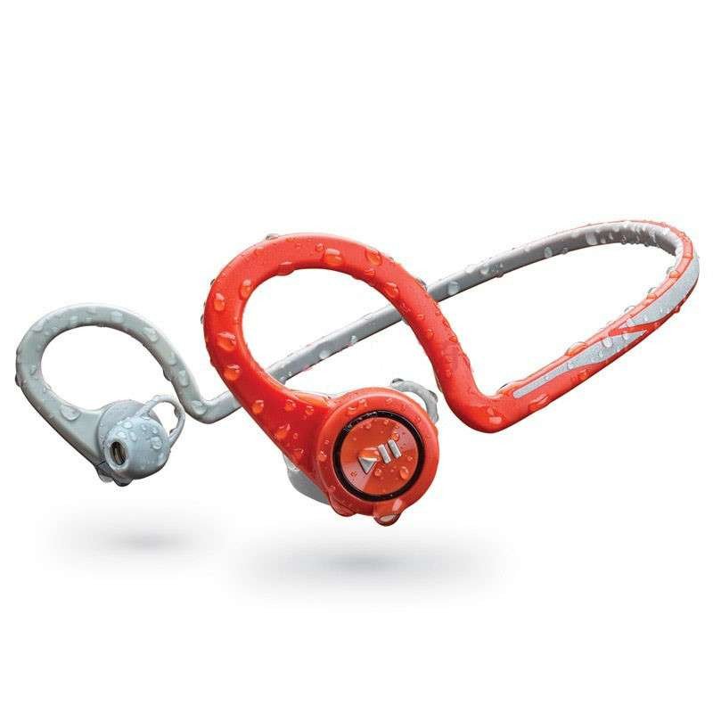 Plantronics/缤特力 BACKBEAT FIT 立体声耳麦 运动蓝牙耳机 防水 FIT（熔岩红）