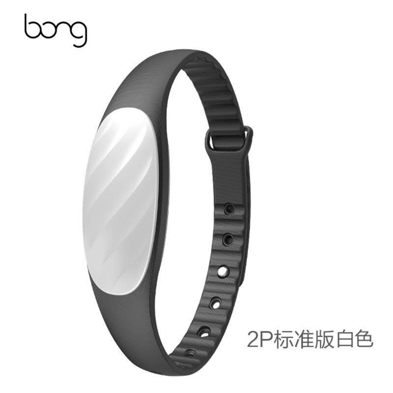 bong2P 智能手环 来电提醒微信运动睡眠监测 防水计步IOS安卓(2P标准版白色）图片