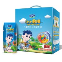 君乐宝 小小鲁班儿童成长风味酸牛奶（草莓）205g＊10瓶