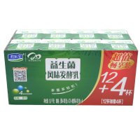 君乐宝 益生菌酸奶联杯(12+4) 90g＊16杯＊2条
