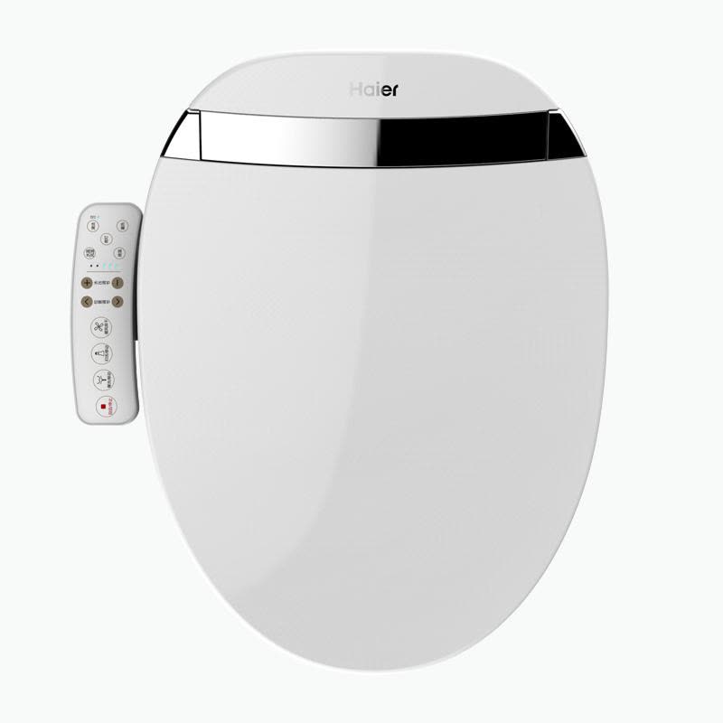 Haier/海尔卫玺 V3-210智能马桶盖 卫洗丽 即热式全自动坐便器 座圈加热电子盖板 移动冲洗洁身器图片