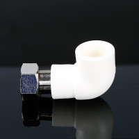 帮客材配 金潮 厨电 采暖炉PPR 专用弯活接 灰色 DN25×3/4_80个/箱 一箱起售