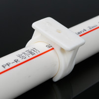 帮客材配 金潮 厨电 采暖炉 PPR 管夹 白色 DN25_1000个/箱 一箱起售