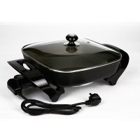 价仙鹤电烤盘SF-3030WT家用多功能电烤盘不粘锅烤鱼烤肉万能...