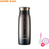 苏泊尔304不锈钢纤巧真空保温杯350ml茶水杯子隔热杯泡茶杯KC35BF1保温杯