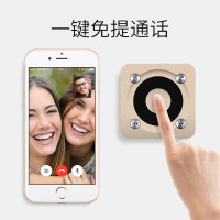 AIDU/爱度 A9蓝牙音箱苹果音响手机通用迷你发光七彩灯低音小钢炮太空银闪灯版