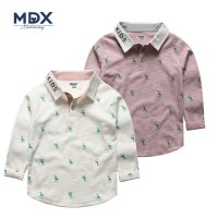 宝宝卡通长袖T恤春装2016童装男童款翻领打底衫中小儿童纯棉T恤潮