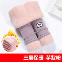 迪鲁奥(DILUAO)女童打底裤加绒裤子儿童三层加厚保暖裤冬季宝宝童装中小童棉裤