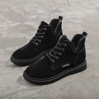 迪鲁奥(DILUAO)网红女复古英伦风百搭超火秋季2021新款时尚休闲舒适防滑耐磨轻便潮流瘦瘦子学生1