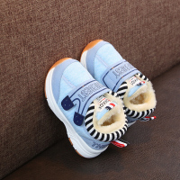 迪鲁奥(DILUAO)童鞋冬季婴儿棉鞋软底1-3岁宝宝冬鞋学步鞋儿童机能鞋加绒棉靴子