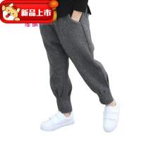 迪鲁奥(DILUAO)女童春秋装裤子哈伦裤2021百搭儿童春装女休闲宽松时髦裤