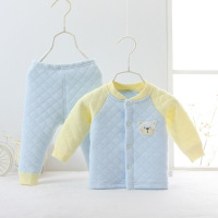 迪鲁奥(DILUAO)小孩子的12302男婴儿3女宝宝内衣套装56秋衣服8春秋冬1岁个月94