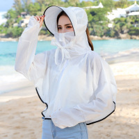 迪鲁奥（DILUAO)【放心购】口罩帽子一体防晒户外防晒头套面罩透气速干遮阳帽户外防晒一体袖套帽皮肤衣遮脸颈口罩