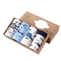 迪鲁奥(DILUAO)男童内裤纯棉平角裤中大童青少年儿童内裤小男孩少儿全棉四角短裤