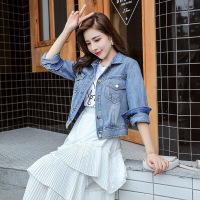 迪鲁奥(DILUAO)秋装2021年新款初秋二八月春款短外套女百搭欧货网红抖音早秋上衣 图片色