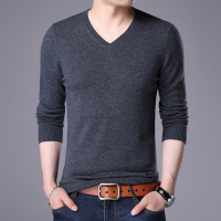 迪鲁奥(DILUAO)秋冬上新2021新款男士毛衣男时尚都市羊毛衫常规打底衫V领男装针织衫毛线上衣2021